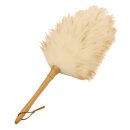Duster Lammfell Staubwedel creme-weiss